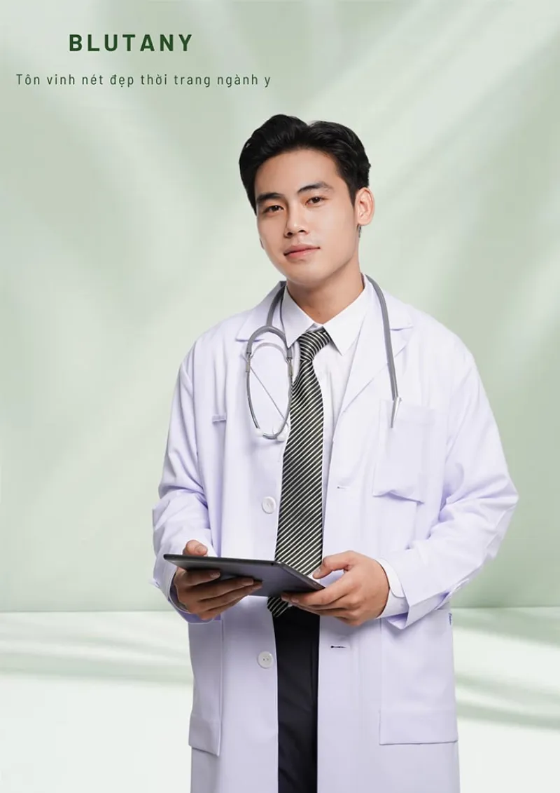 Đồng phục y tế nam cao cấp