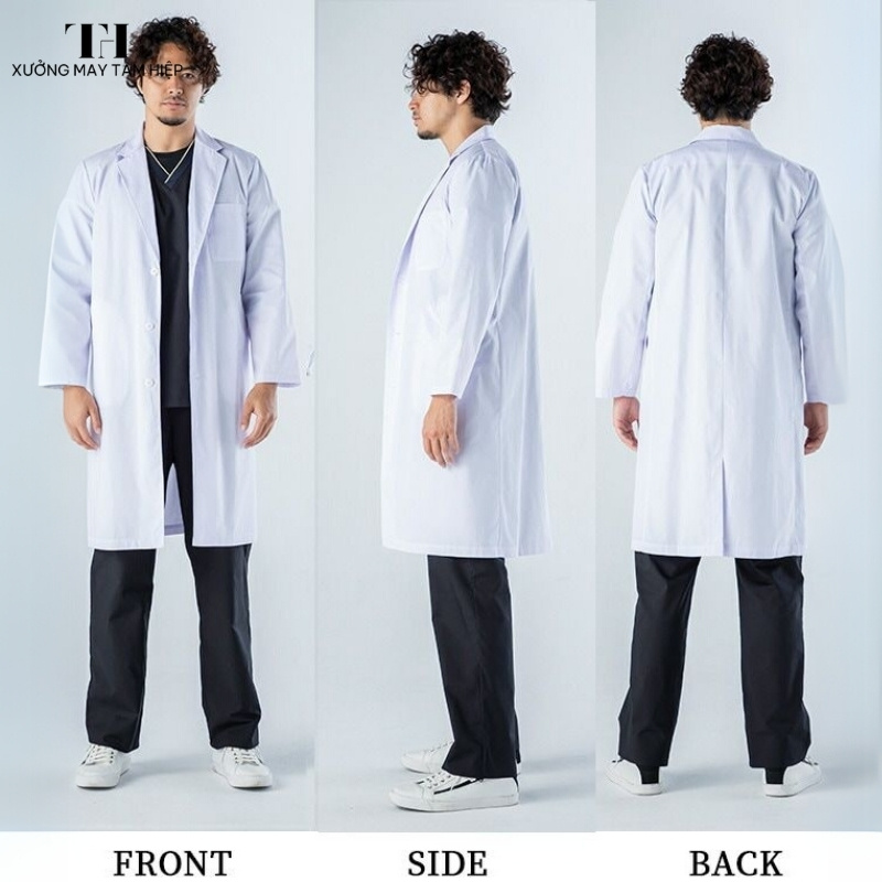 Tìm xưởng may quần áo Blouse bác sĩ đẹp, chuẩn y tế? Đây là gợi ý cho bạn 4 Áo Blouse bác sĩ kiểu dáng chuẩn y tế