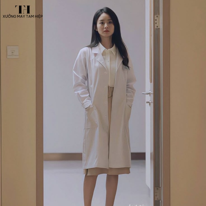 Tìm xưởng may quần áo Blouse bác sĩ đẹp, chuẩn y tế? Đây là gợi ý cho bạn 10 Áo Blouse nữ bác sĩ dáng suông hiện đại, chất liệu thoáng mát