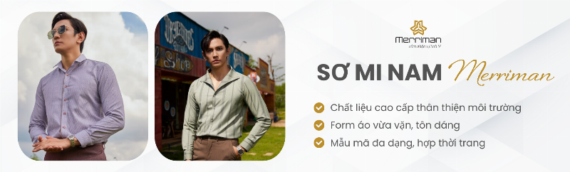 Các loại áo sơ mi công sở nam