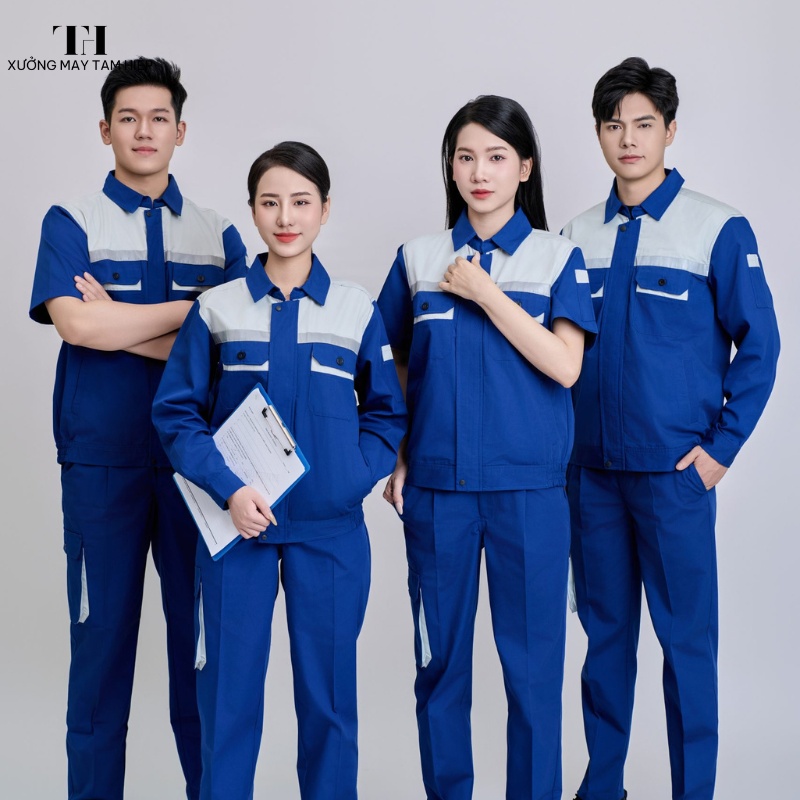 Xưởng may đồng phục giá rẻ, chất lượng, uy tín hàng đầu 2025 18 Đồng phục bảo hộ dành cho công nhân, kỹ sư