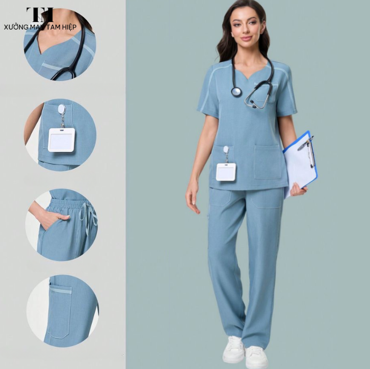 Đặt may đồng phục y tế theo yêu cầu - xưởng may uy tín, giá tốt 6 Đặt may đồng phục y tế theo yêu cầu - Giải pháp chuyên nghiệp cho mọi cơ sở y tế