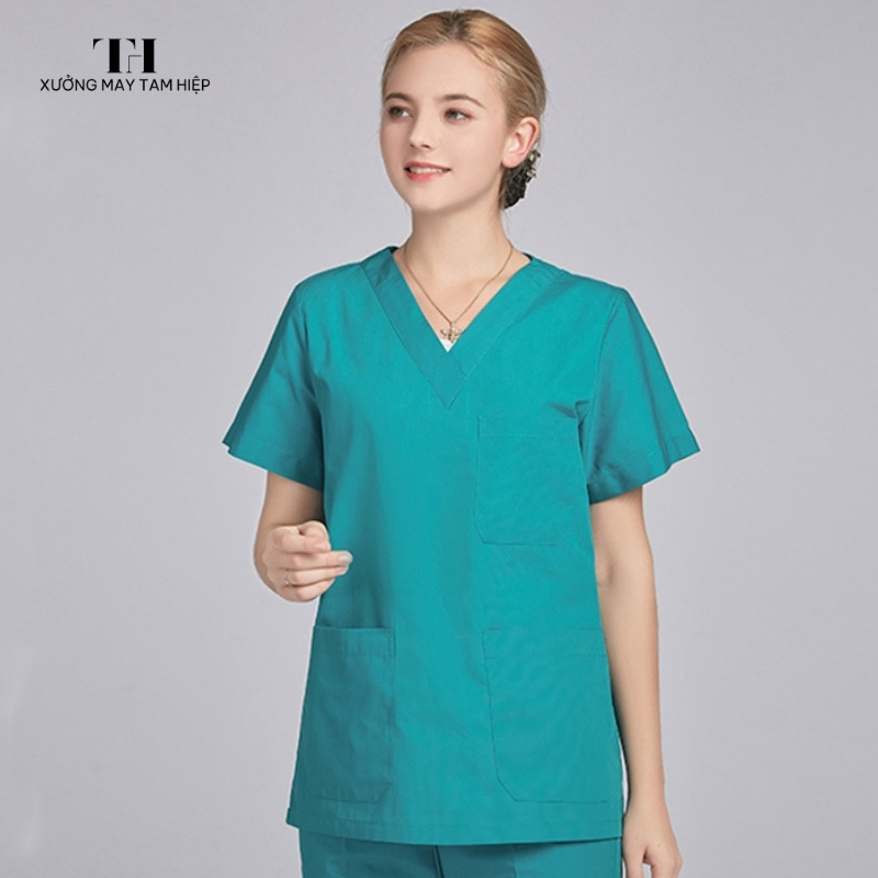 99+ mẫu áo Scrubs chất liệu vải Cotton Hàn lạnh đẹp, đạt chuẩn y tế, giá tại xưởng 8 Áo scrubs thể hiện sự chuyên nghiệp, chỉn chu của bác sĩ trên hành trình cứu chữa bệnh nhân