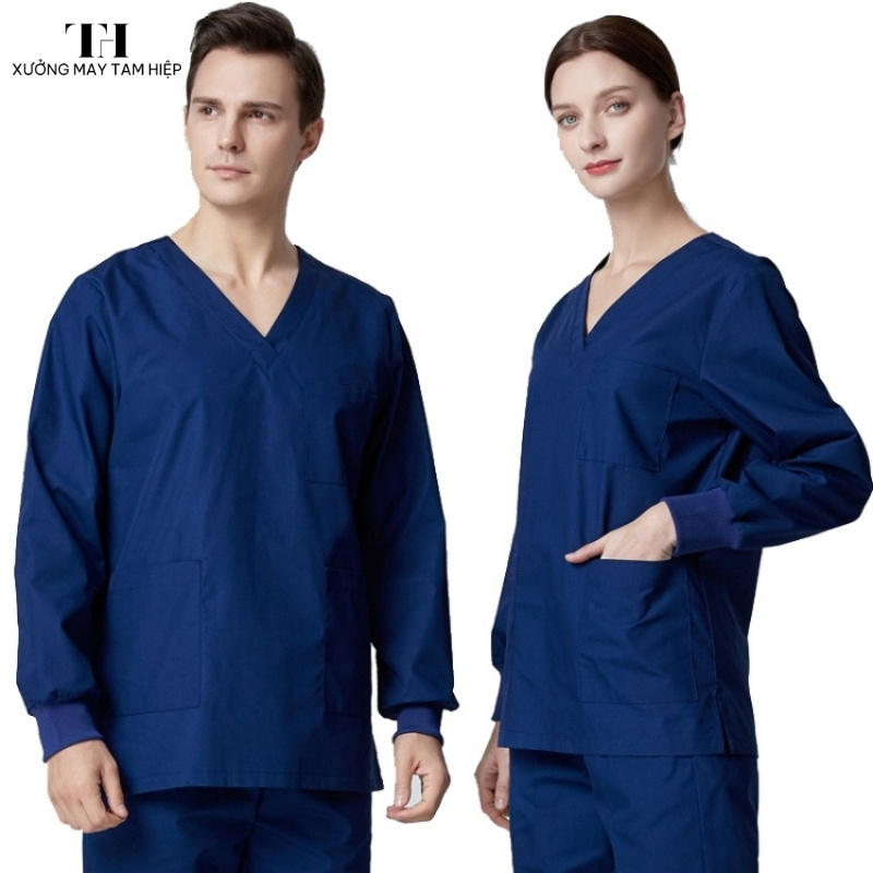 99+ mẫu áo Scrubs chất liệu vải Cotton Hàn lạnh đẹp, đạt chuẩn y tế, giá tại xưởng 13 Đặt may áo scrub tại xưởng may Tam Hiệp có giá cả cạnh tranh, ưu đãi hấp dẫn