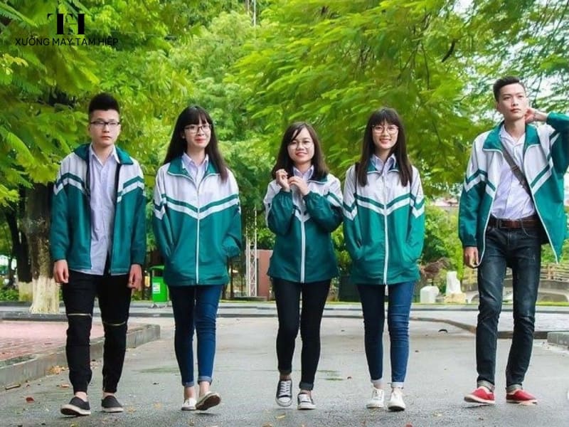 Xưởng may áo khoác đồng phục theo yêu cầu, 999+ mẫu đẹp, giá rẻ 6 May đồng phục áo khoác giá rẻ cho học sinh, sinh viên