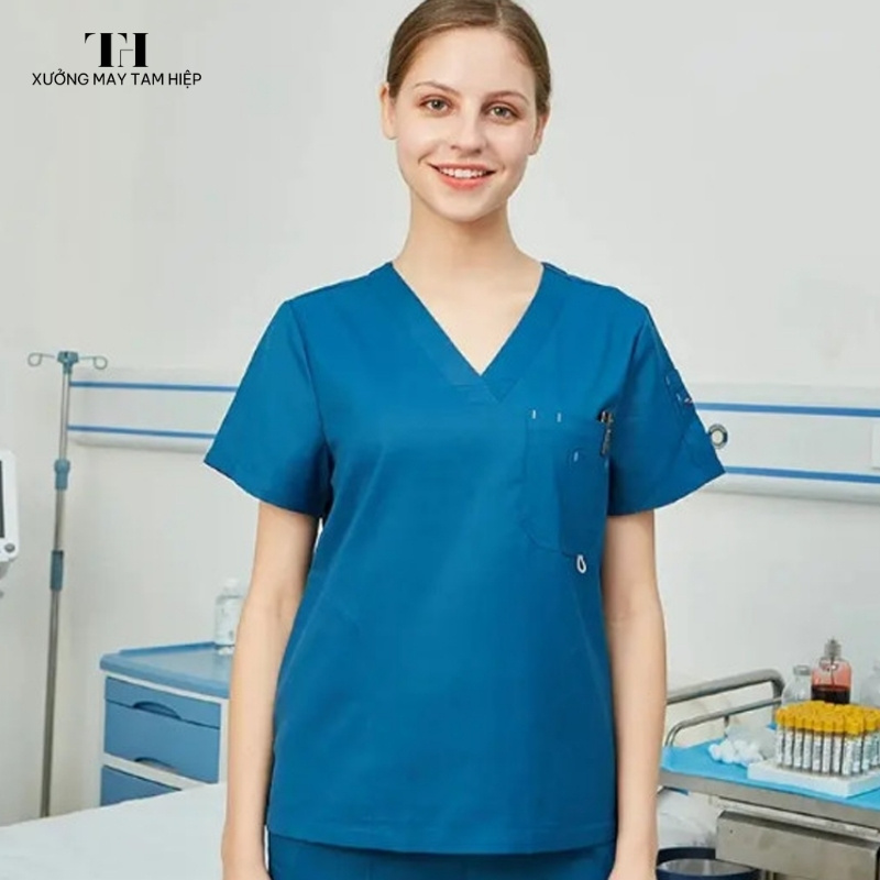 Xưởng may đồng phục bệnh viện chuẩn mực y tế, chất lượng, giá tốt 14 Đồng phục của bác sĩ phẫu thuật, gây mê, hồi sức