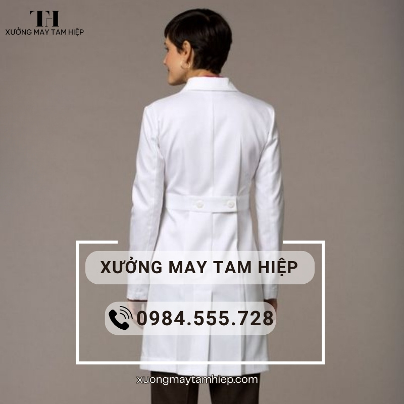 May áo Blouse nữ tại đâu chất lượng, giá tốt và đạt chuẩn y tế? 4 Yên tâm đặt may áo bác sĩ Blouse đúng chuẩn y tế tại Tam Hiệp