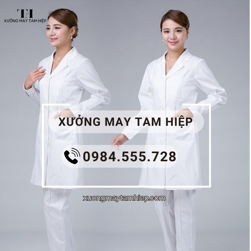 Xưởng may đồng phục bệnh viện chuẩn mực y tế, chất lượng, giá tốt 12 Xưởng may Tam Hiệp báo giá may đồng phục bệnh viện theo yêu cầu