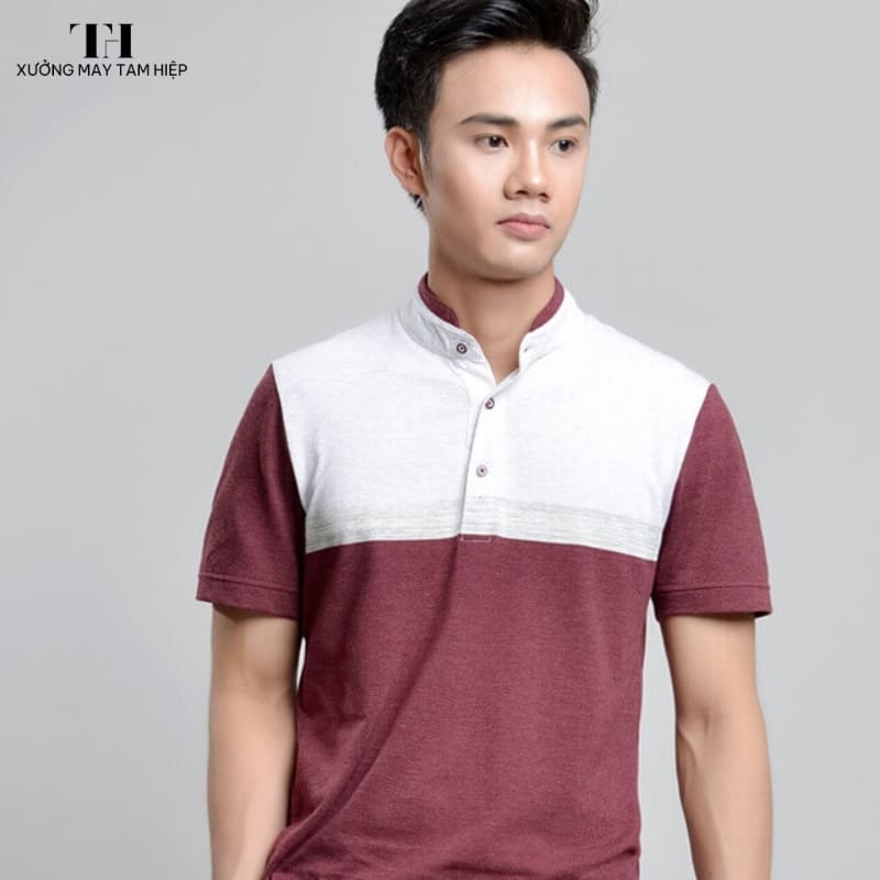 Xưởng may áo thun đồng phục giá rẻ, chất lượng, đa dạng mẫu mã. 12 Áo thun đồng phục cổ tàu kết hợp hoàn hảo giữa hiện đại và truyền thống