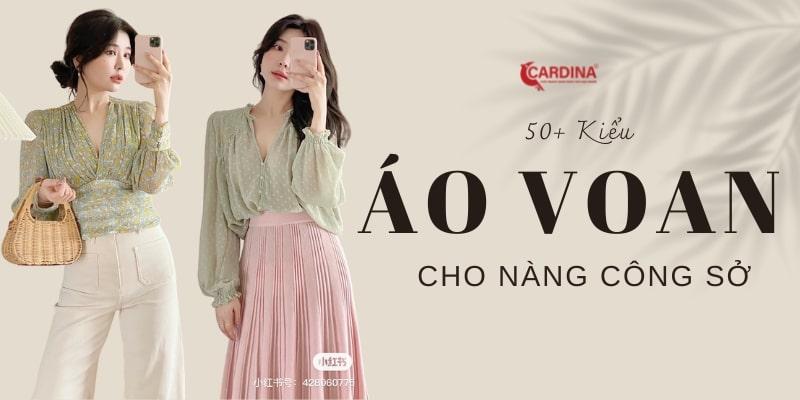 Phối đồ với áo voan