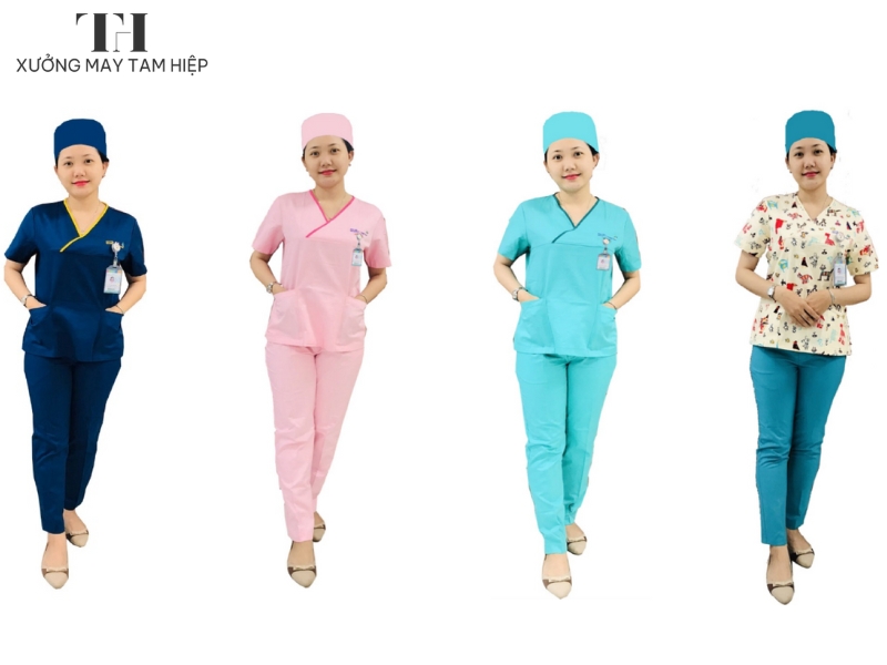 Màu sắc bộ đồ điều dưỡng mang nhiều ý nghĩa