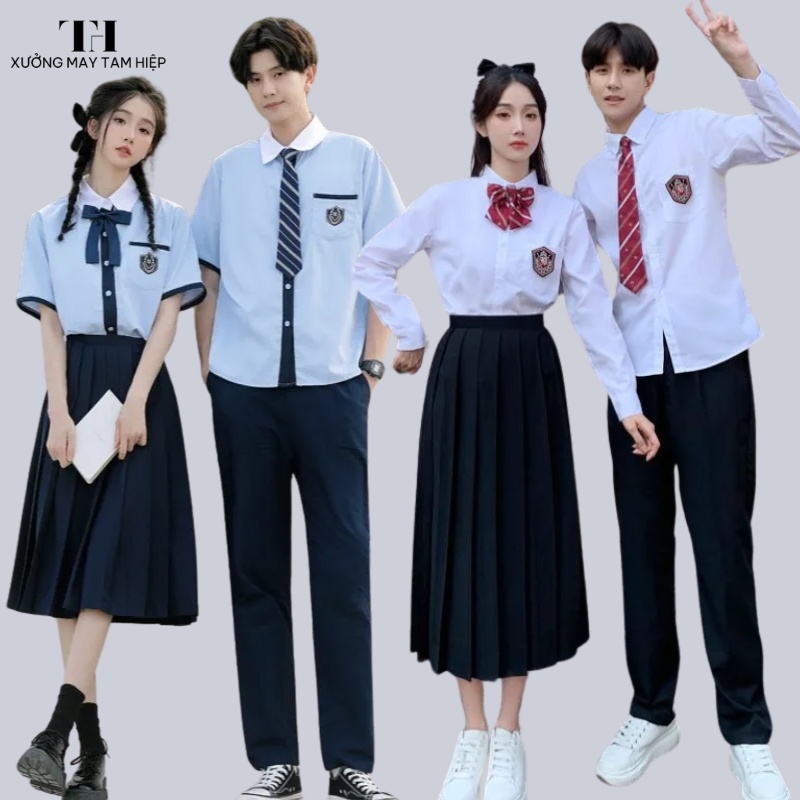 Xưởng May Tam Hiệp may đồng phục học sinh đa dạng mẫu mã, bền đẹp, giá tốt, giao hàng nhanh, dịch vụ tận tâm