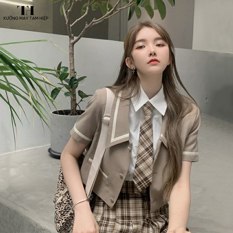 Set đồng phục sơ mi trường quốc tế