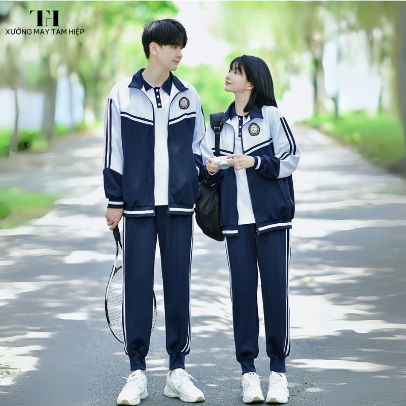 Áo khoác đồng phục học sinh cấp 2