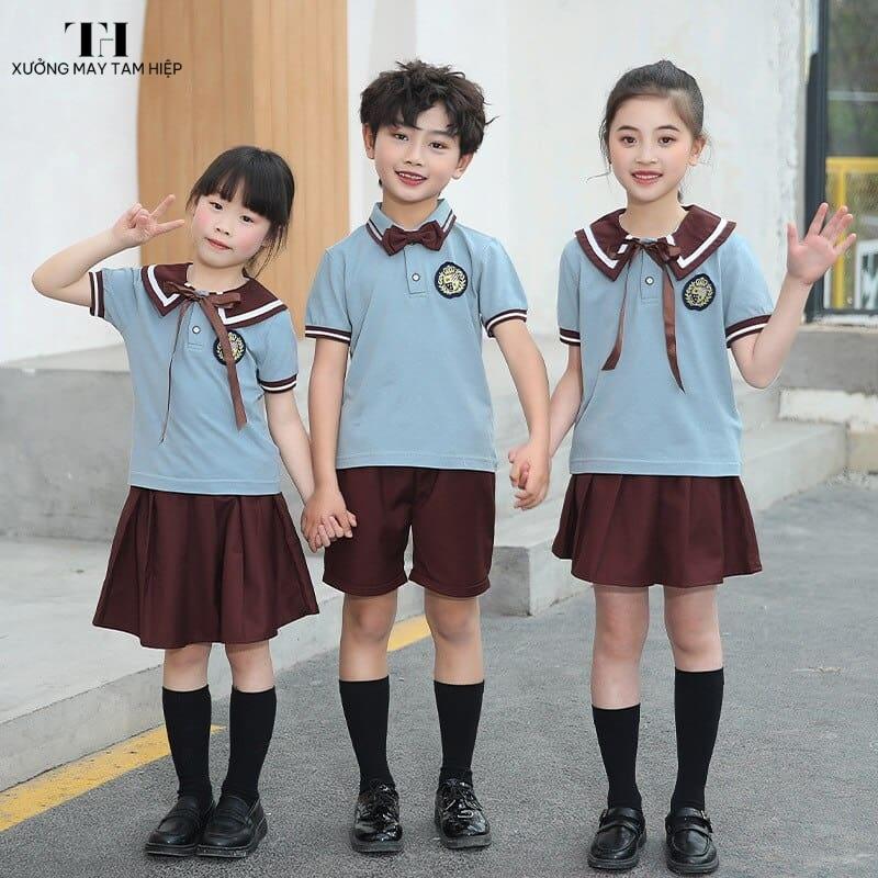 Xưởng may Tam Hiệp tự hào có hơn 10 năm kinh nghiệm thiết kế, sản xuất và cung cấp đồng phục học sinh tiểu học.