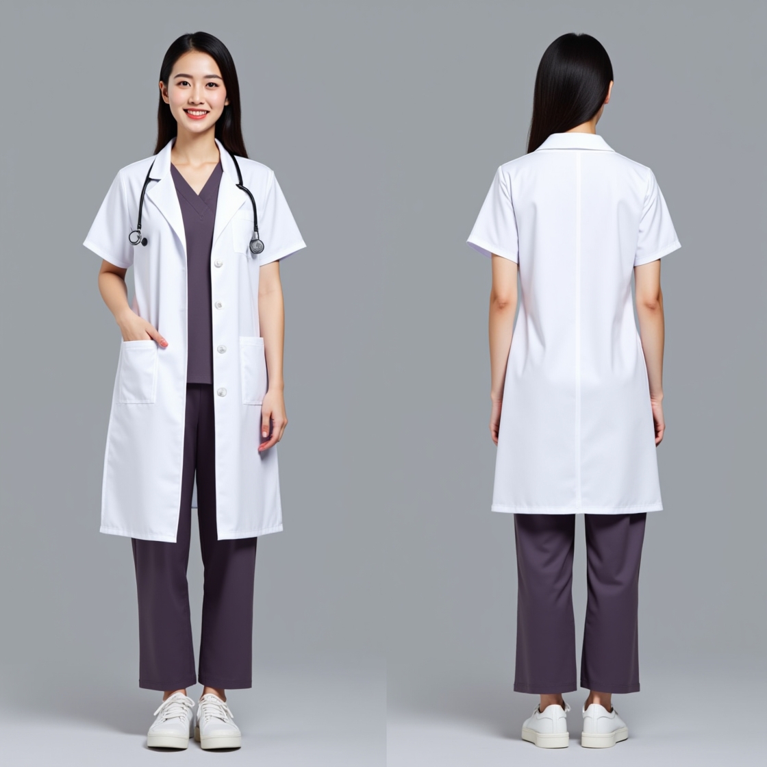 Hình so sánh các loại áo blouse theo kiểu dáng
