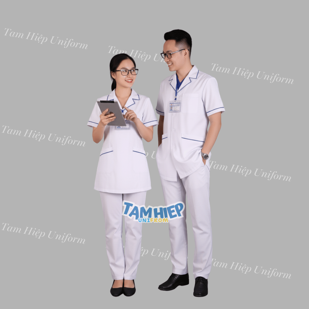 Xưởng May Đồng Phục Y Tế Xuất Khẩu Sang Thái Lan 3 Kiểm tra chất lượng đồng phục y tế trước khi xuất khẩu sang các nước Đông Nam Á