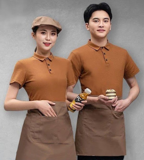 Đồng phục quán nhậu được may tại xưởng chuyên nghiệp, chất lượng cao